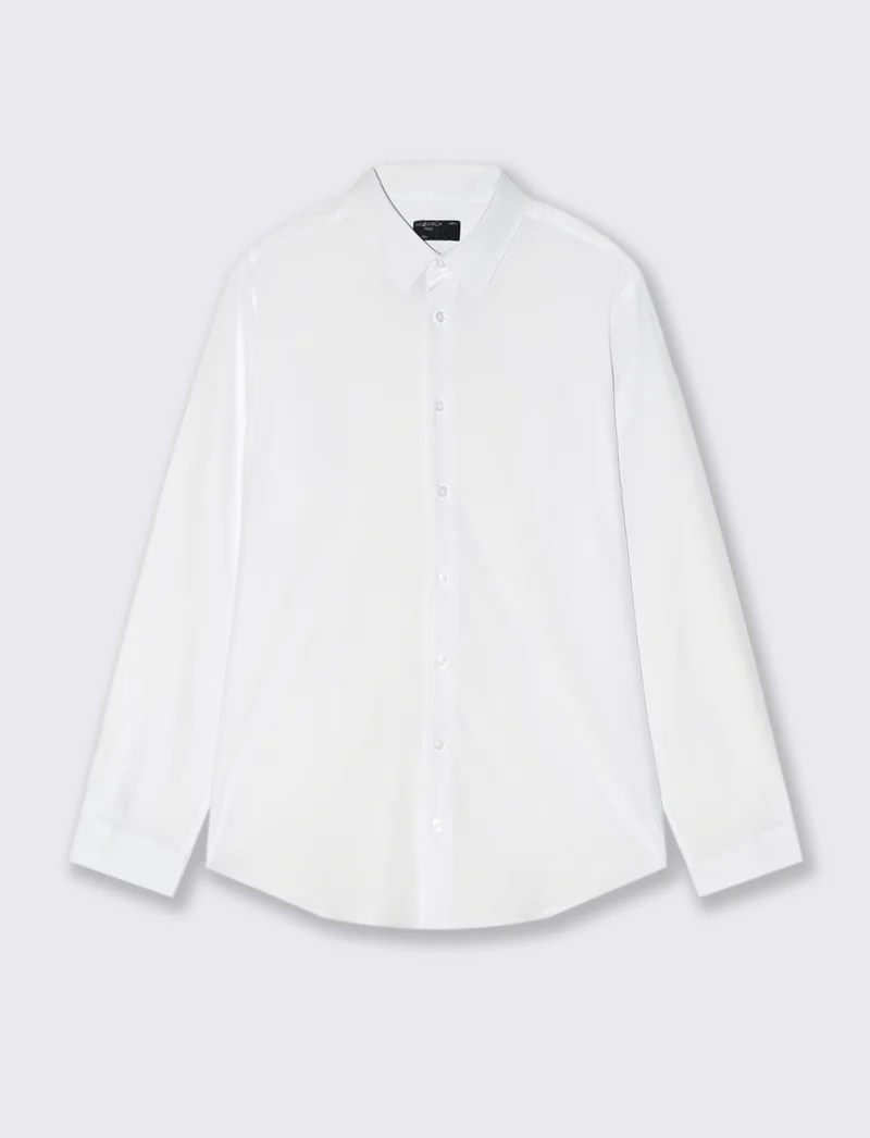 CAMICIA FORMAL REGULAR FIT - Bianco