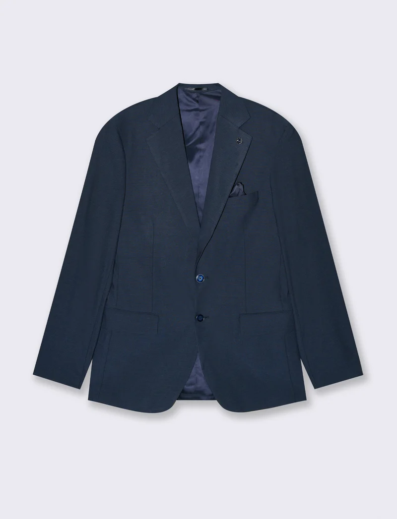 BLAZER DA COMPLETO FORMAL FIT - Blu