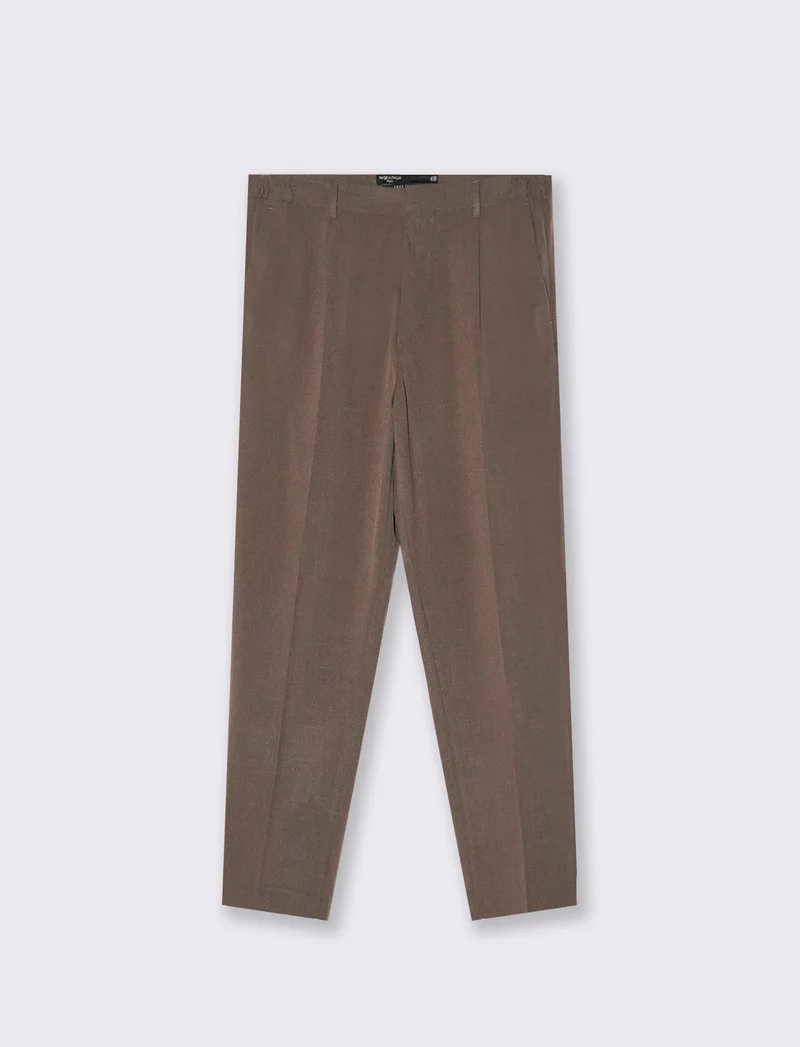 PANTALONI DA COMPLETO FORMAL FIT - Grigio fango