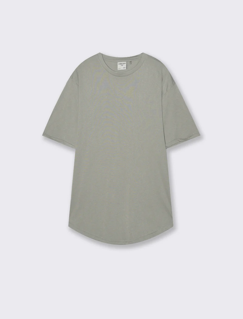 T-SHIRT LOOSE FIT - Verde salvia
