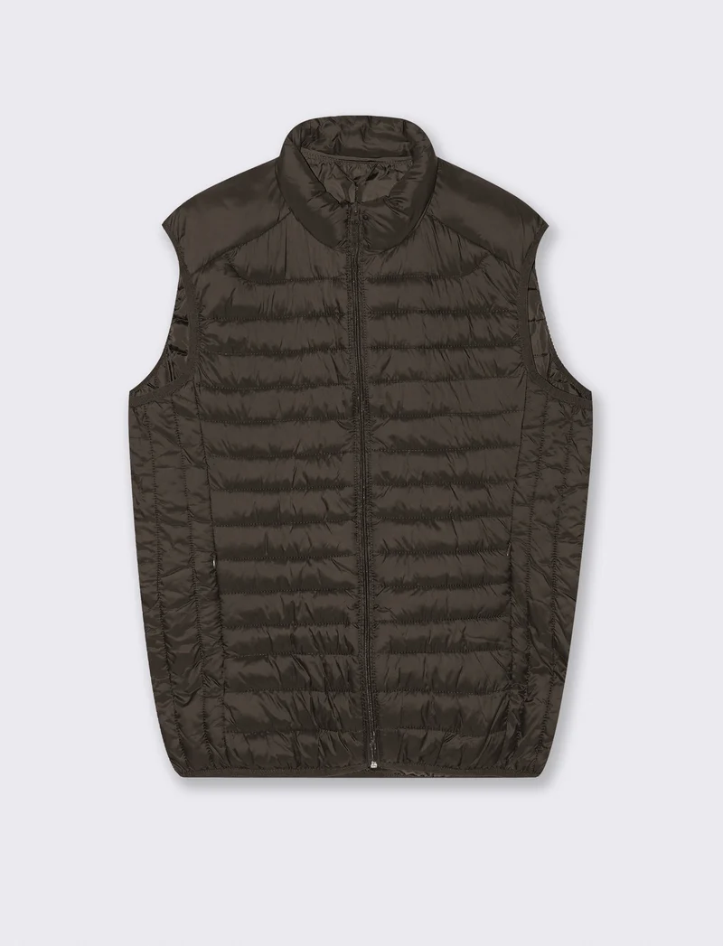 GIUBBOTTO GILET PIUMINO - Moro