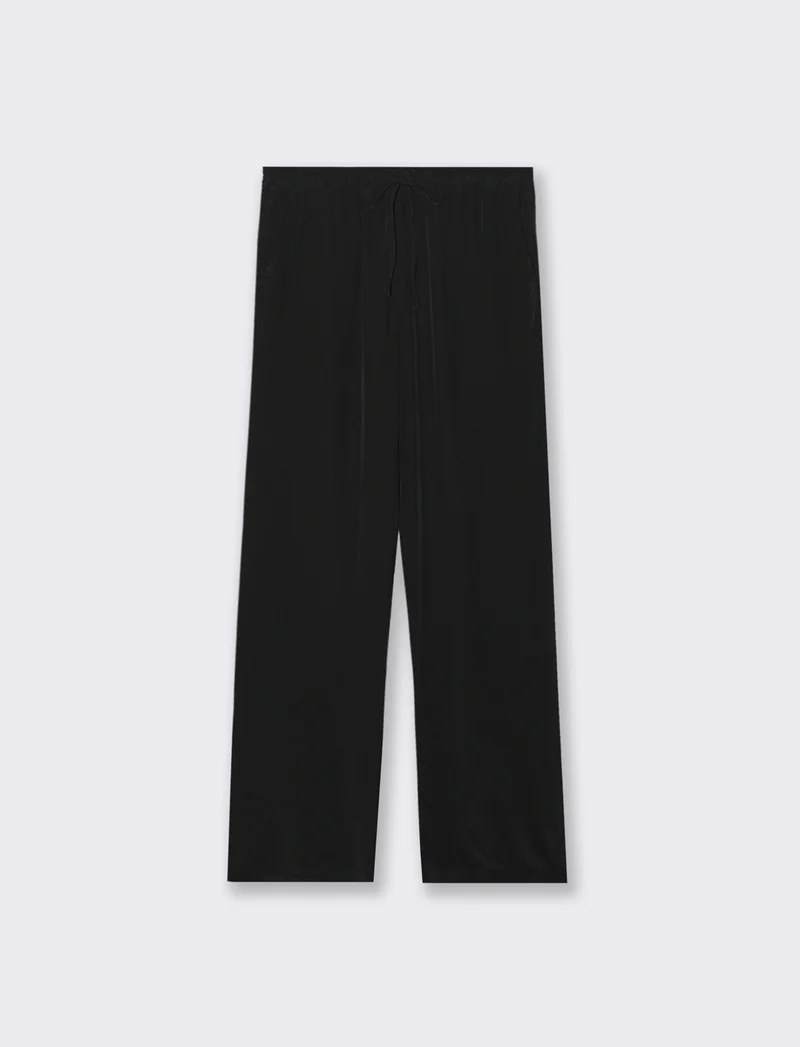 PANTALONE CON COULISSE - Nero