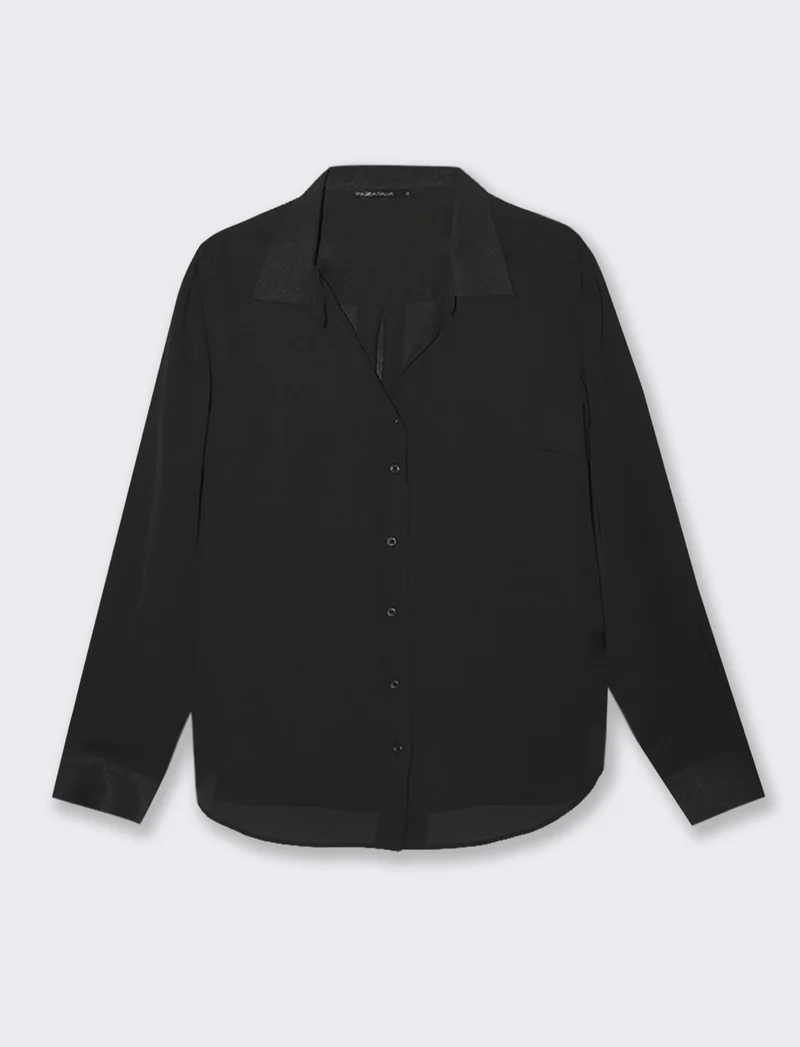 CAMICIA BASICA - Nero