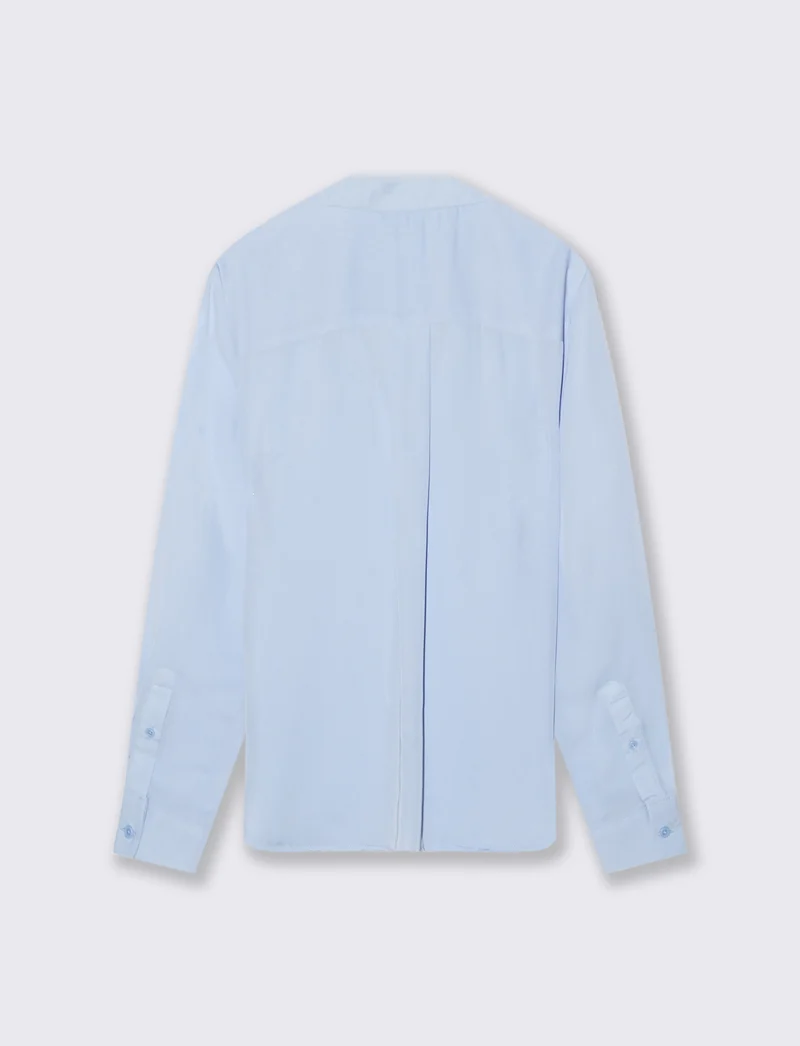 CAMICIA BASICA - Celeste