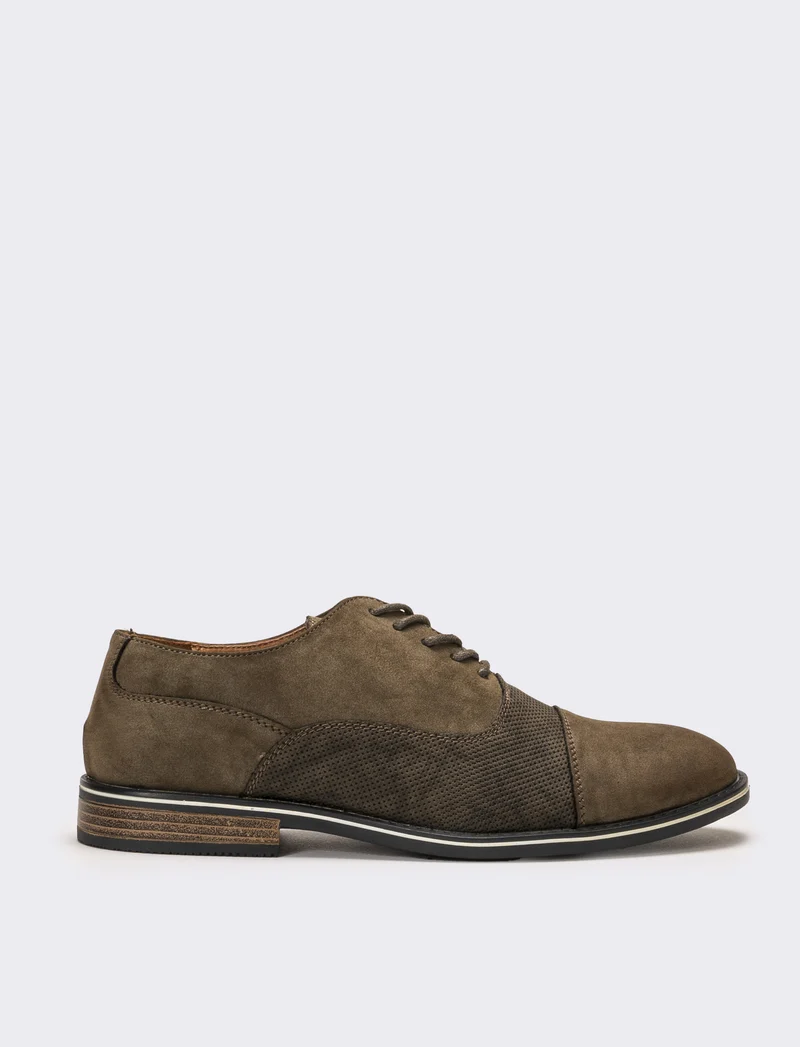 Scarpa stringata da uomo - Verde