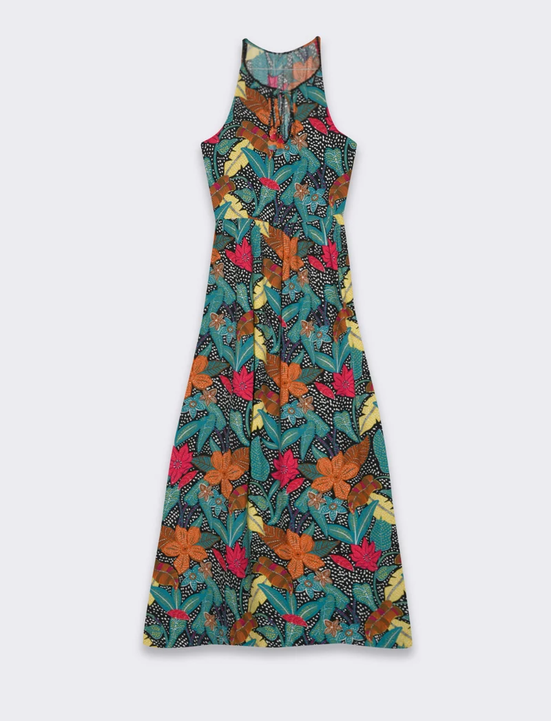 Vestito stampato da donna - var 3
