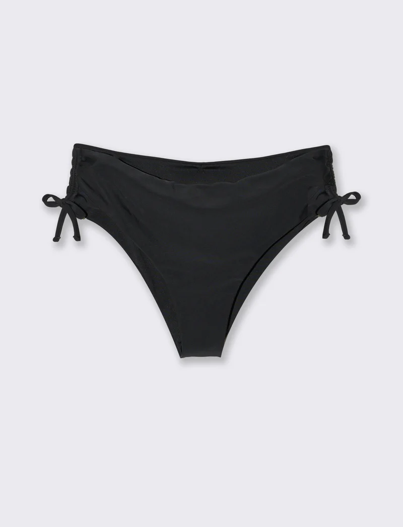 Slip mare donna laccetti regolabile - Nero