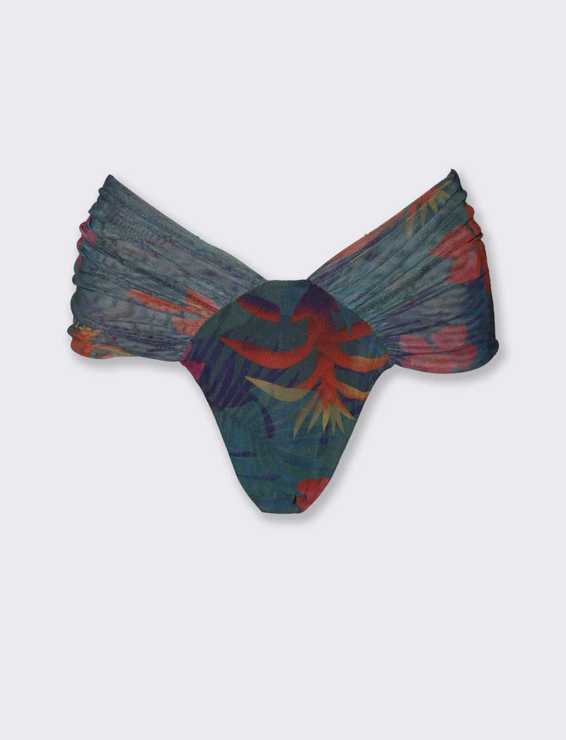 Slip mare donna vita alta - Multicolore