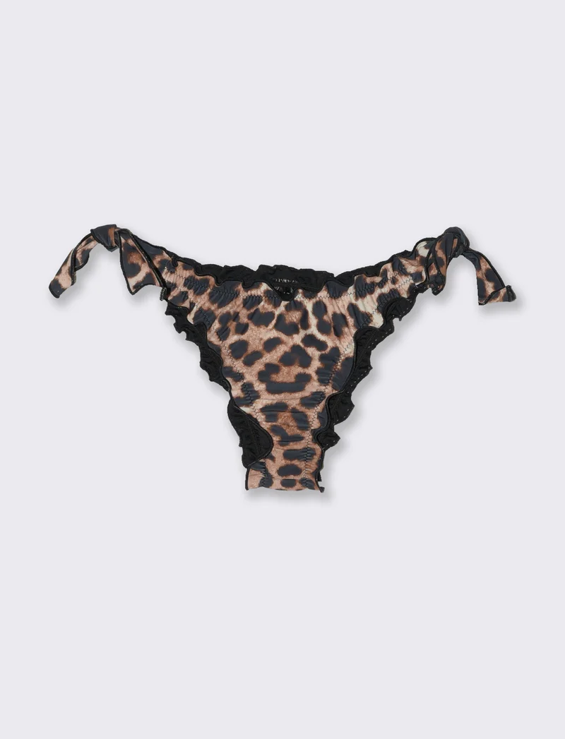 Slip mare donna - Leopardato
