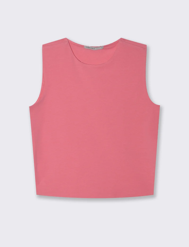 Top basico da donna - Geranio