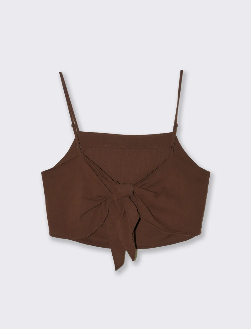 Top con chiusura a fiocco da donna - Caffe'
