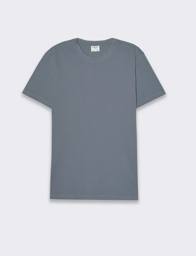 T-shirt in piquet di cotone da uomo - CARTA DA ZUCCHERO