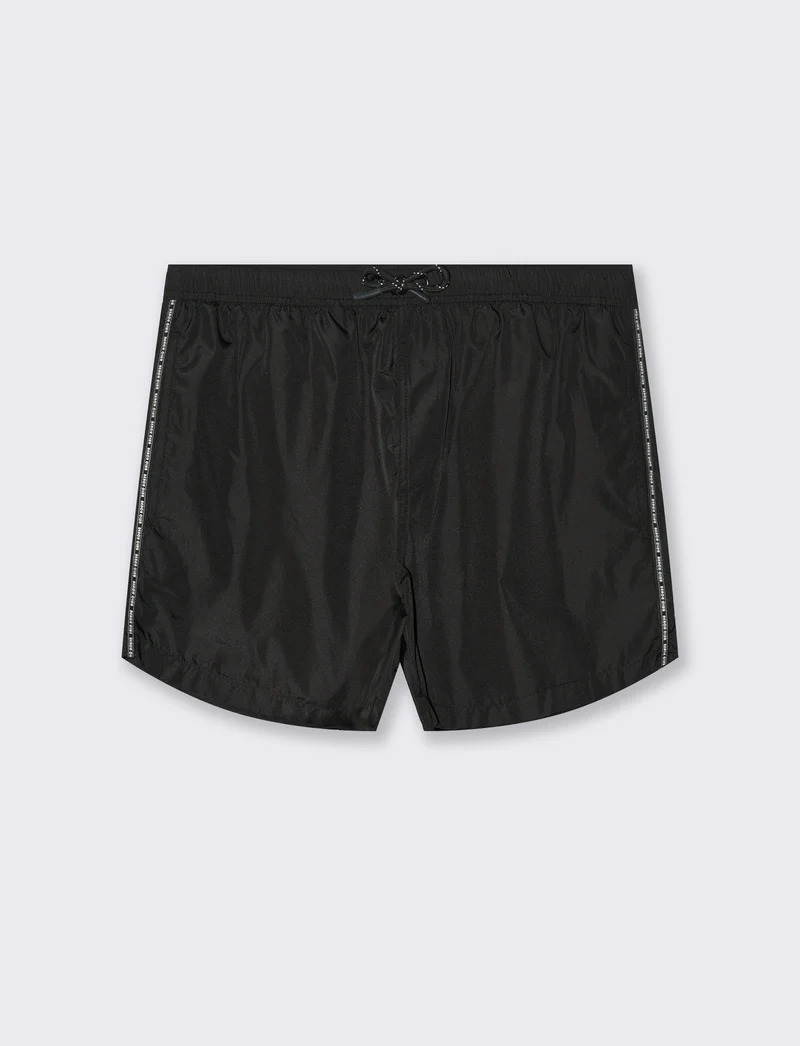 Costume mare sportivo da uomo - Nero