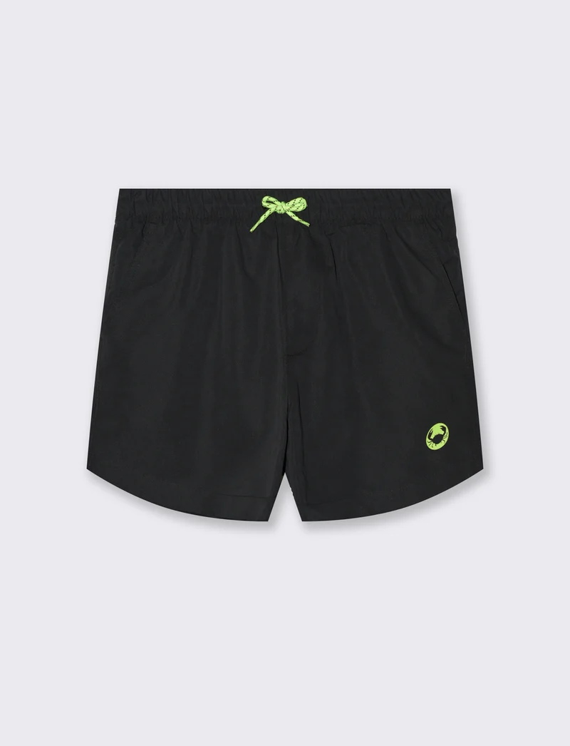 Costume mare basic da uomo - Nero