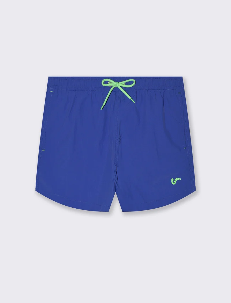 Costume mare tessuto premium da uomo - Bluette