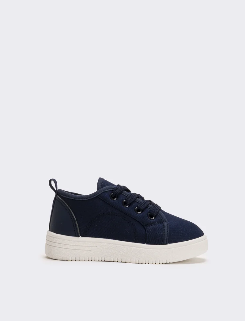 Scarpa da bambino in canvas - Blu