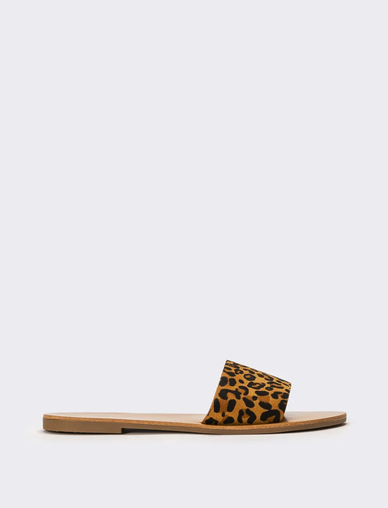 Mule a fascia da donna - Maculato