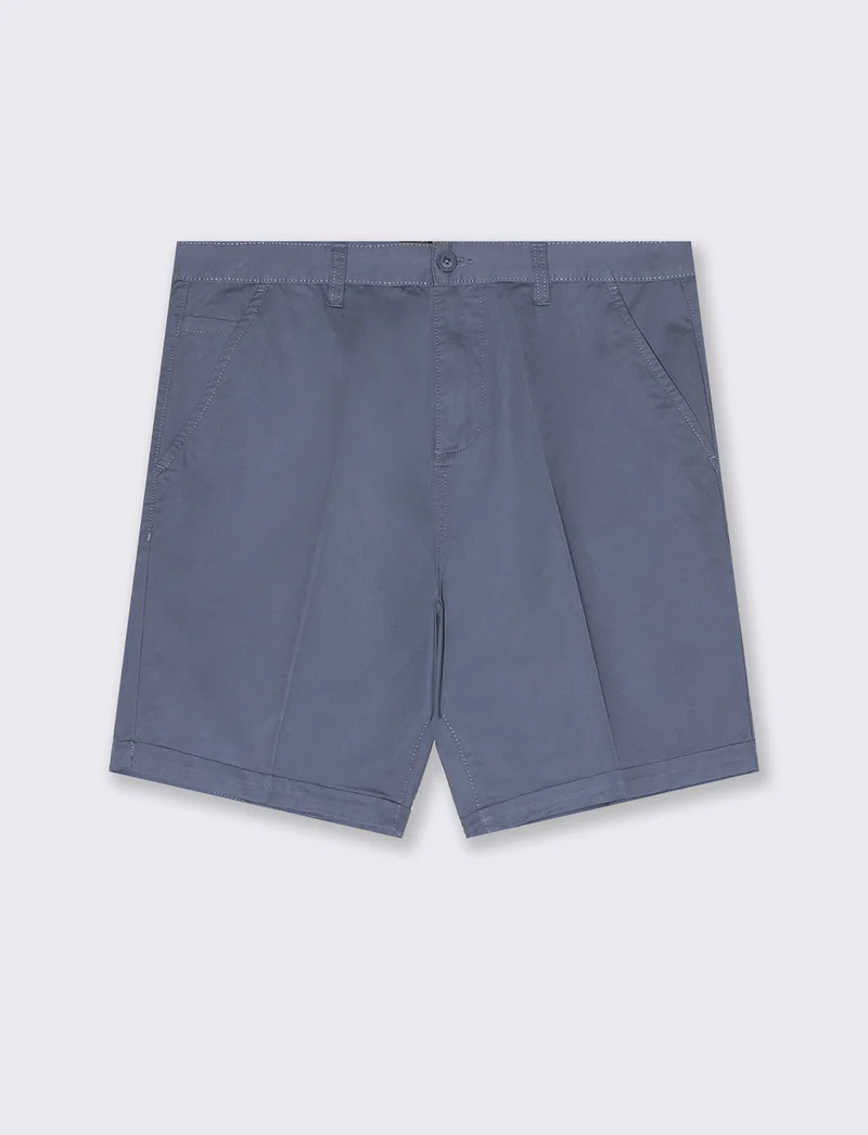 Bermuda chino regular fit da uomo - CARTA DA ZUCCHERO