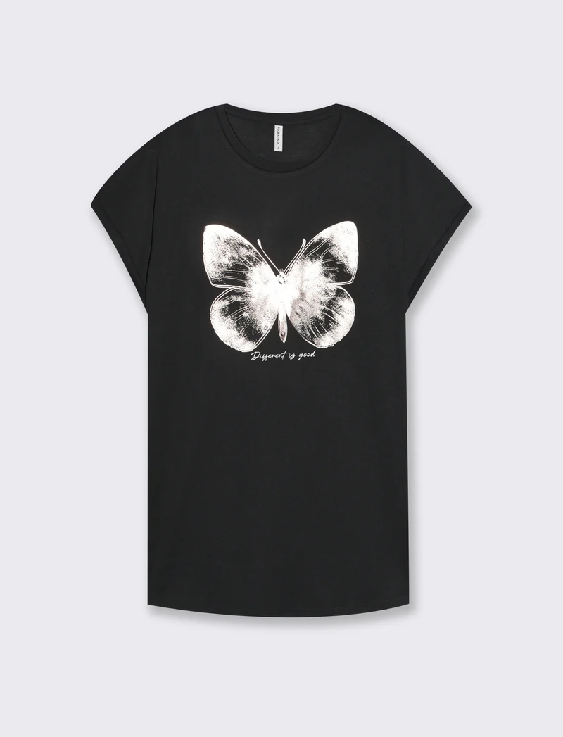 T-shirt con spacchi da donna - var 1