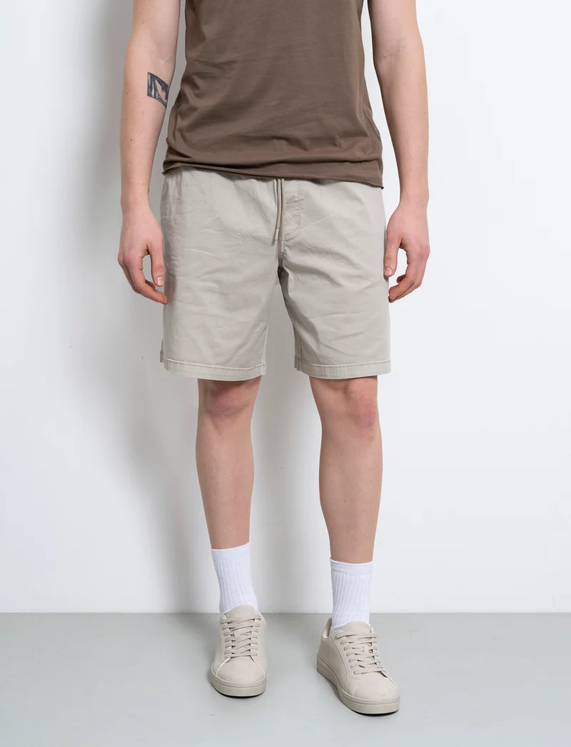 Bermuda baggy wide fit da uomo - Beige