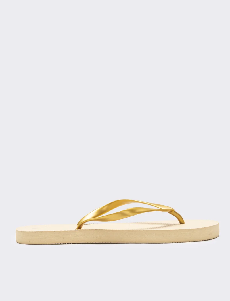 Infradito basic da donna - Oro