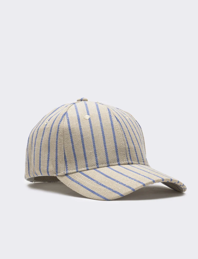 Cappello uomo baseball spigato - Beige