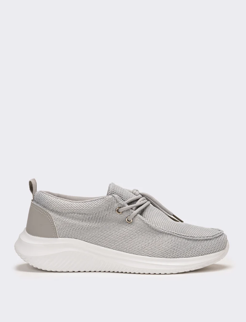 Scarpa stringata da uomo - Grigio