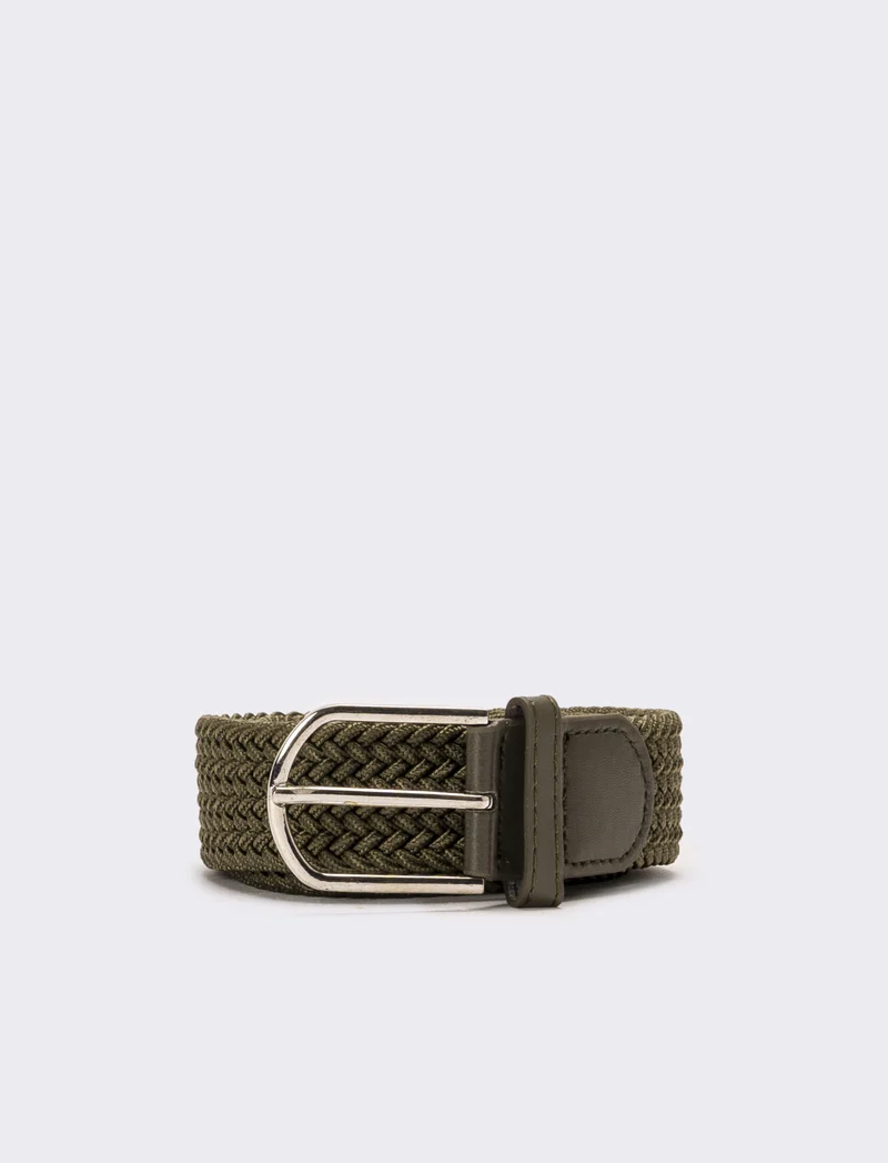 Cintura elastica intrecciata uomo - Ve.milit.