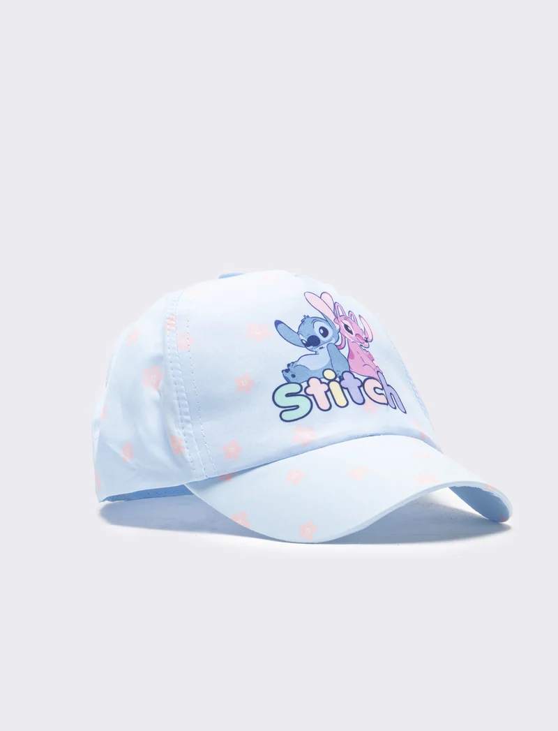 Cappello bambina stitch baseball - Denim