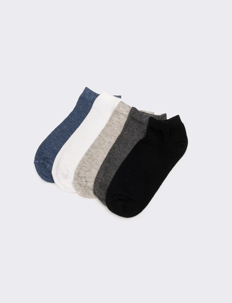 Calzini short 5 paia - Grigio