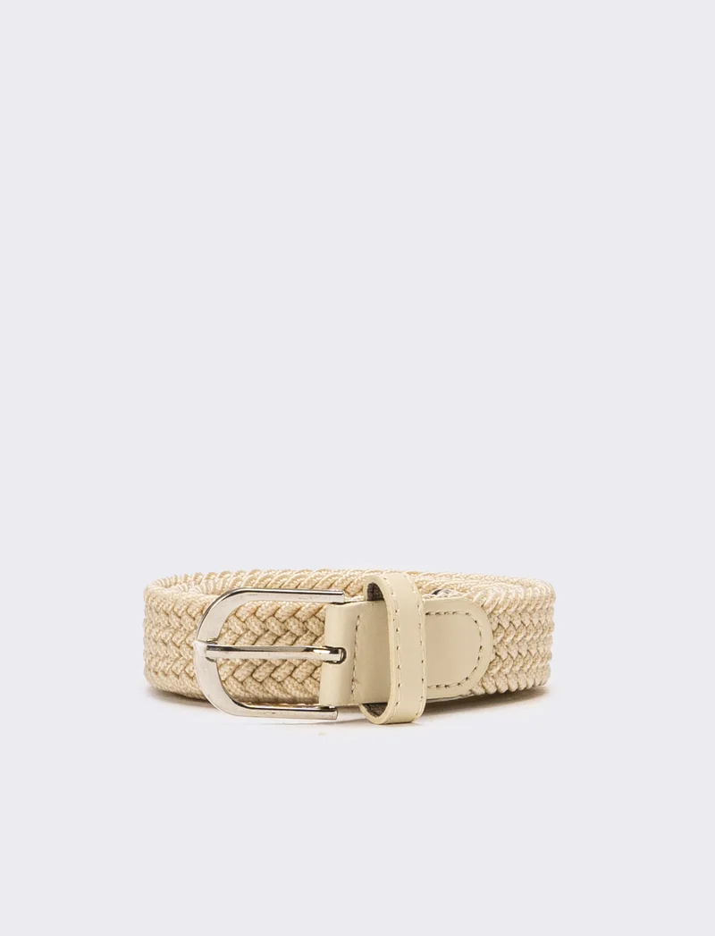 Cintura elastica bambino - Beige