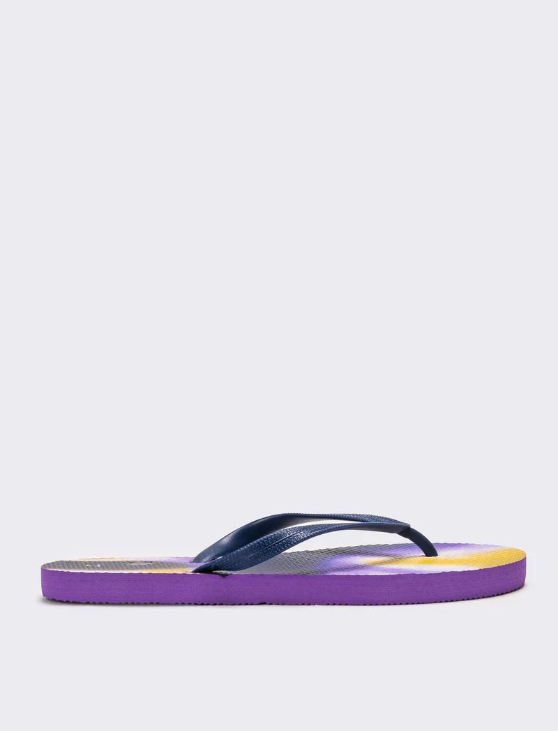 Infradito stampa tye-dye da donna - Viola