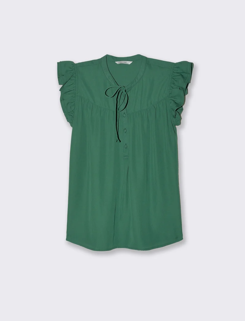 Casacca giromanica da donna - Verde