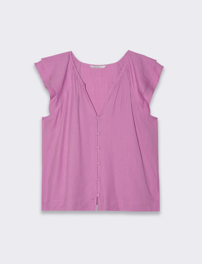 Camicia con volant da donna - BEGONIA