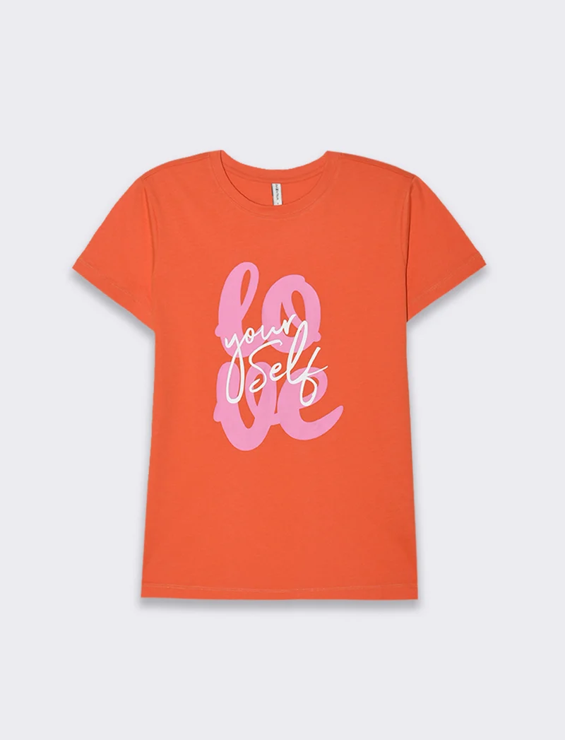 T-shirt con stampa da donna - var 3