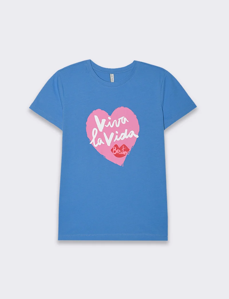 T-shirt con stampa da donna - var 2