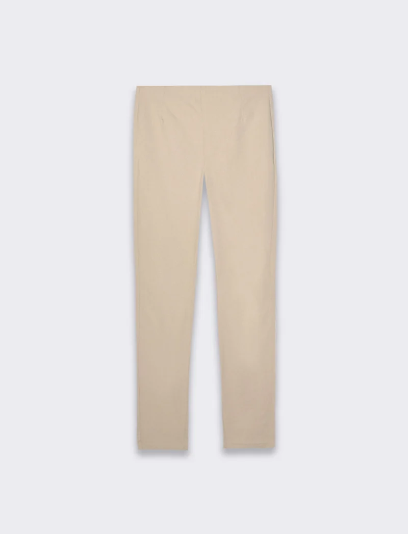 Legging in bengalina da donna - Beige