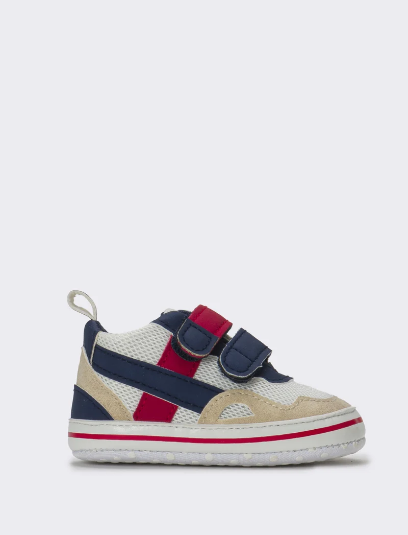 Scarpa da bambino con riporti da neonato - Blu