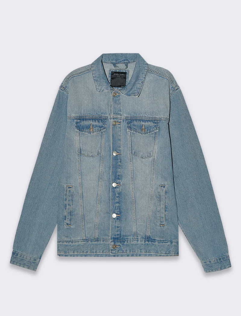 Giubbotto in denim da uomo - Denim