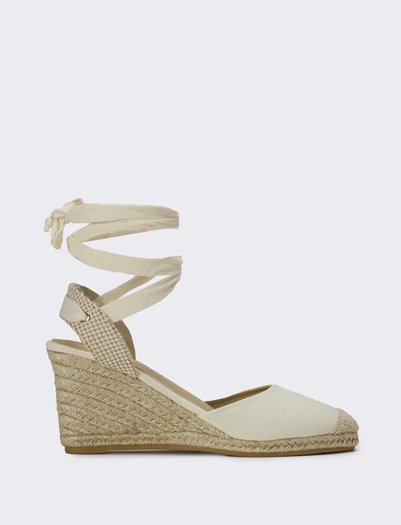 Sandalo Espadrillas da donna - Beige