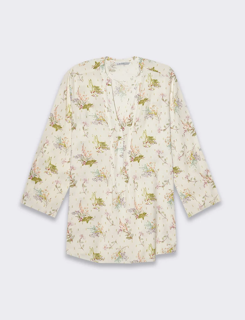 Casacca manica lunga stampata da donna - var 2