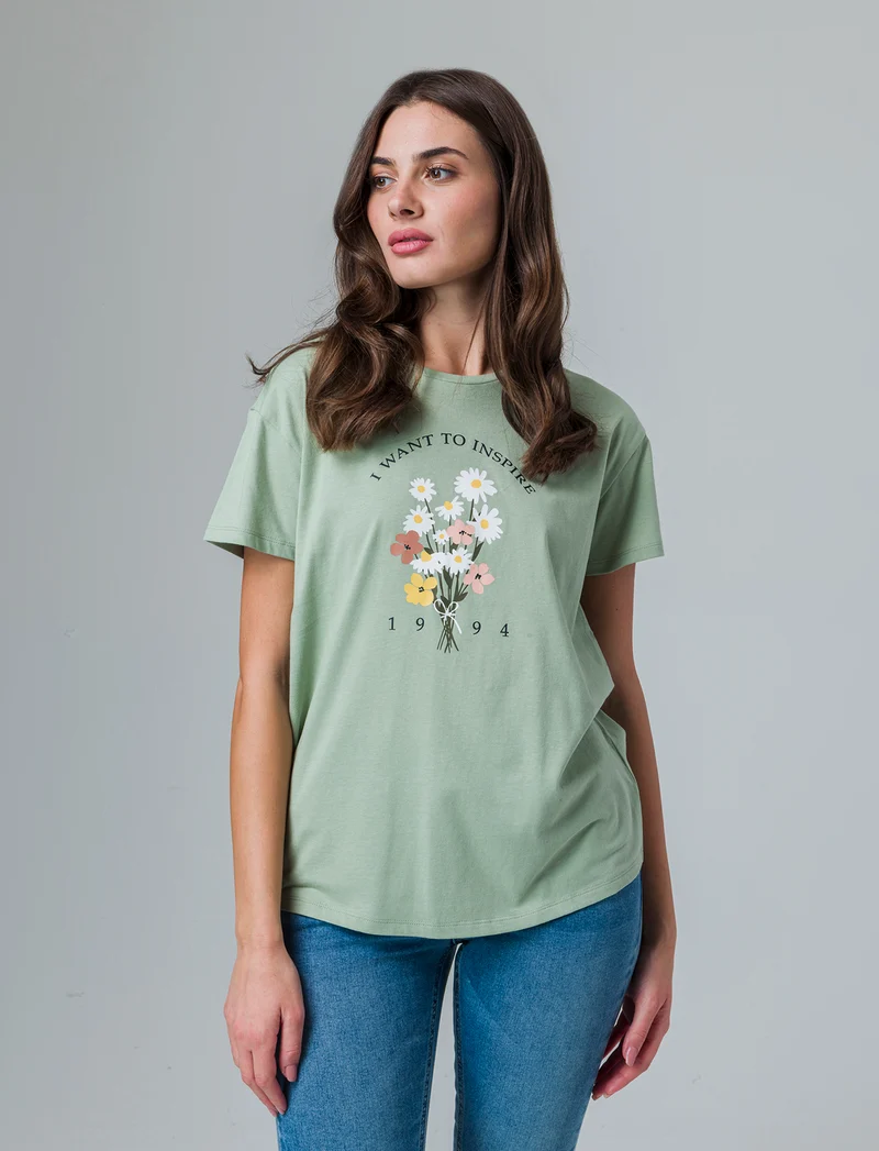 T-shirt manica corta da donna - Var 4