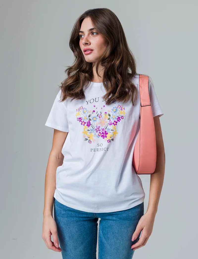 T-shirt manica corta da donna - var 1