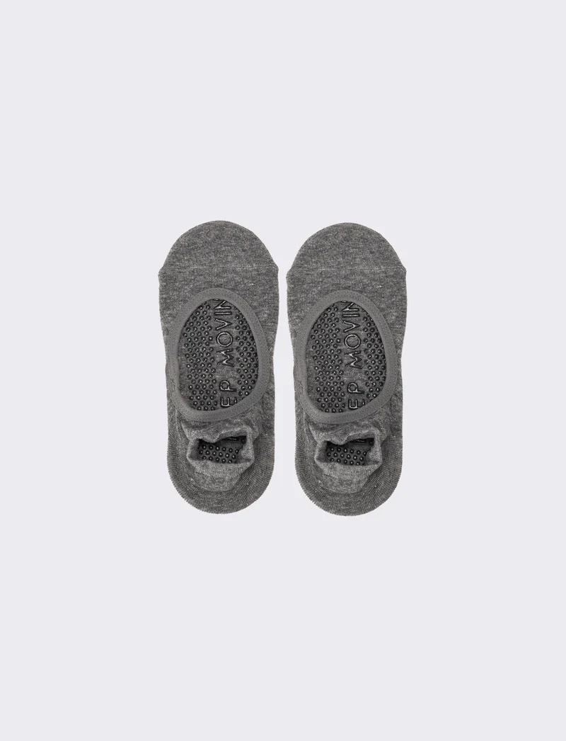Calzino donna yoga - Grigio mel.