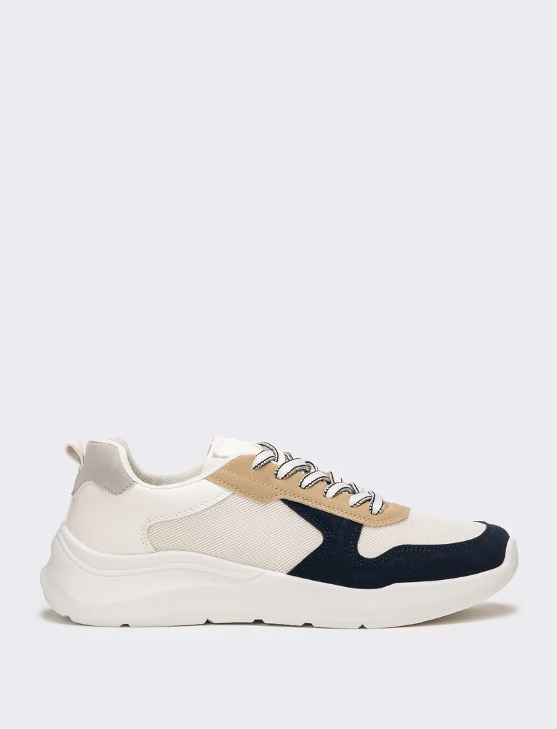 Sneakers casual da uomo - Bianco