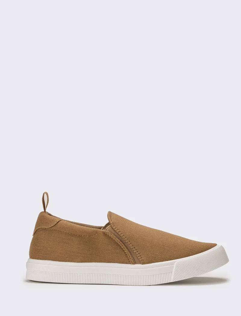 Slip-on da bambino - Cammello