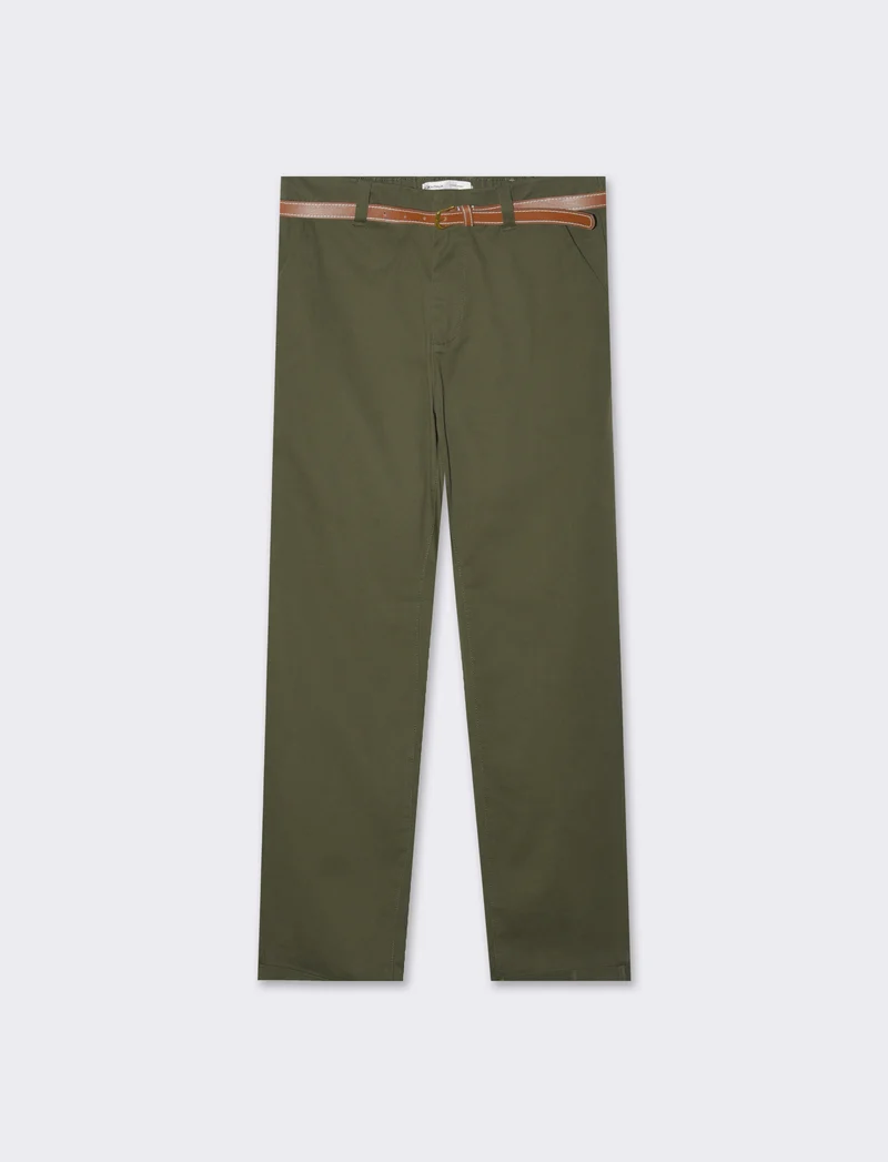 Pantalone chino con cintura da donna - Ve.milit.