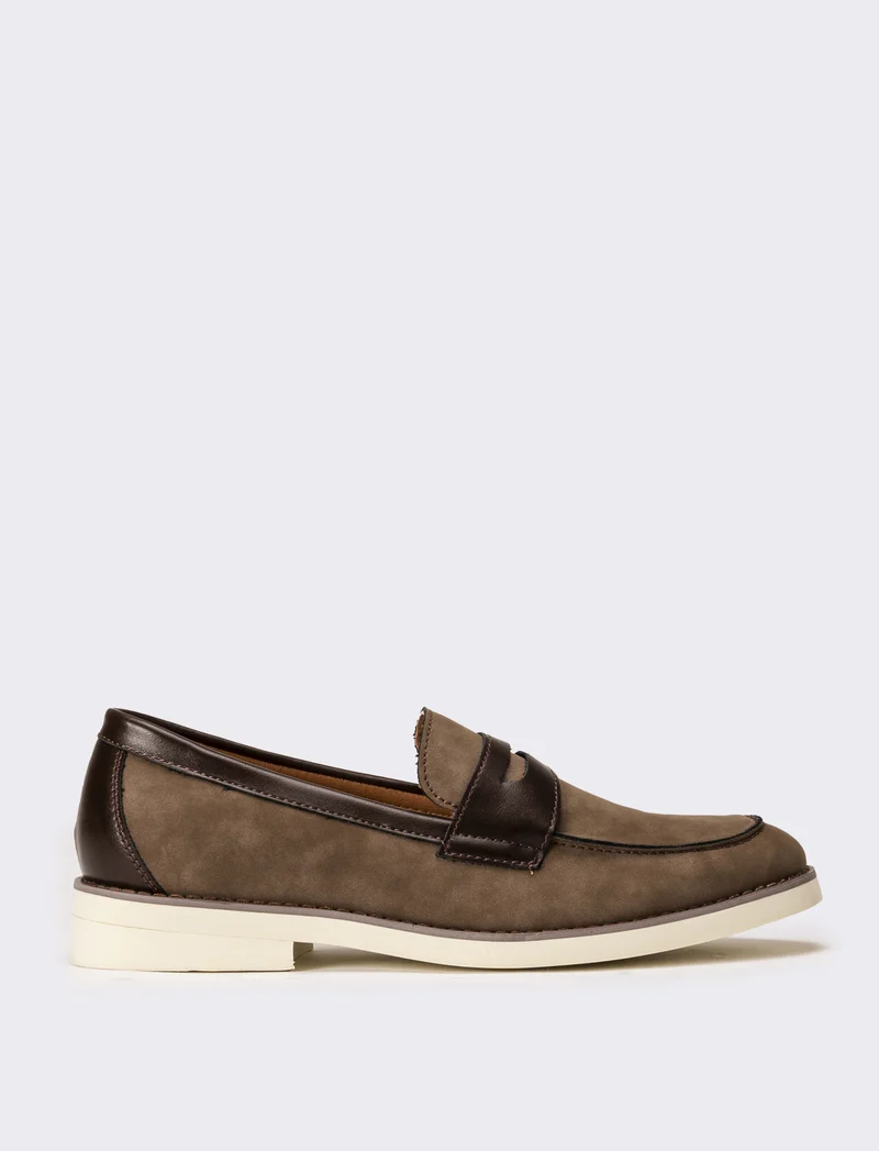 Scarpa classica da uomo - Grigio tortora