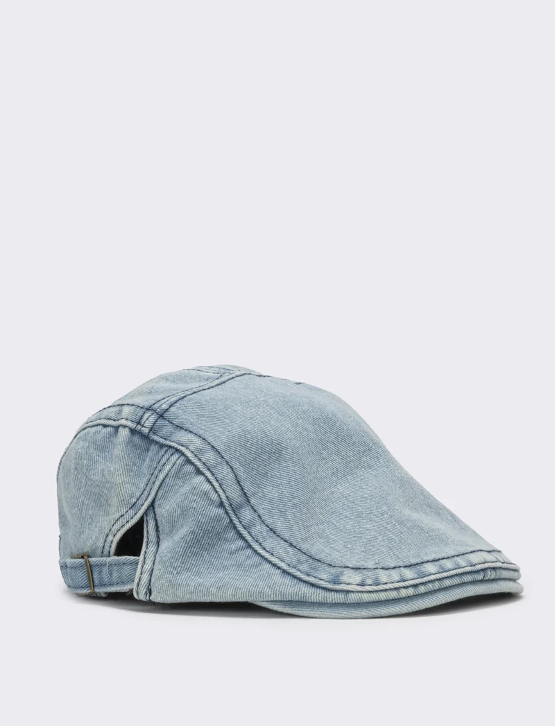 Cappello uomo coppola denim - Denim
