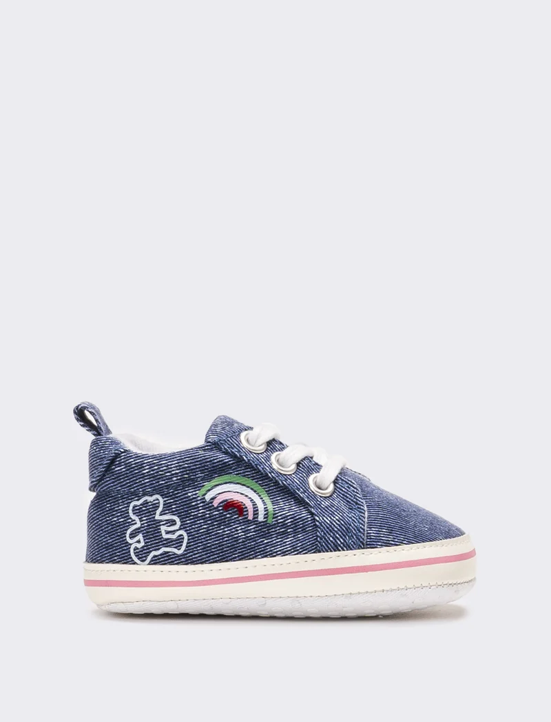 Scarpa in denim da neonata - Jeans